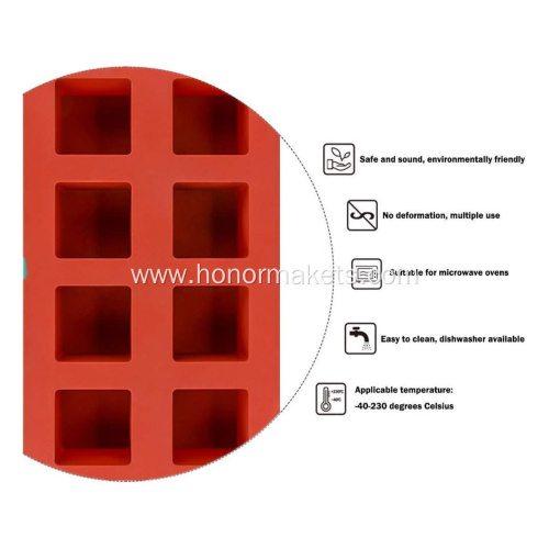 Silicone square chocolate cake Mold